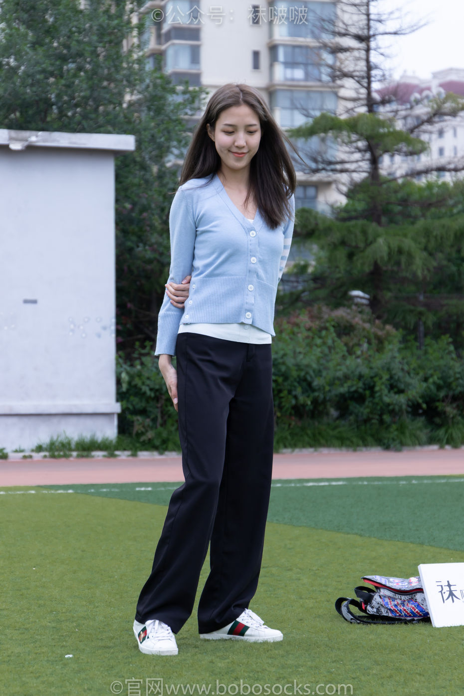 [BoBoSocks袜啵啵]NO.021 泡芙-板鞋、白棉袜、裸足[131P+1V／3.12GB]