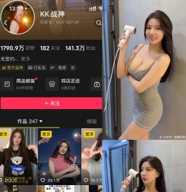 抖音 KK战神 轻糖乐园  NO.001期 【34P】