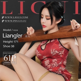 [Ligui丽柜] 2022.05.19《欲望枷锁》凉儿 [61+1P-82M]