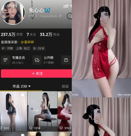 抖音 兔心心 轻糖乐园  NO.006期 【30P】