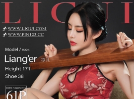 [Ligui丽柜] 2022.05.19《欲望枷锁》凉儿 [61+1P-82M]