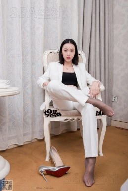 [SSA丝社]NO.065 大大 白色职业装裤里丝[99P/116M]